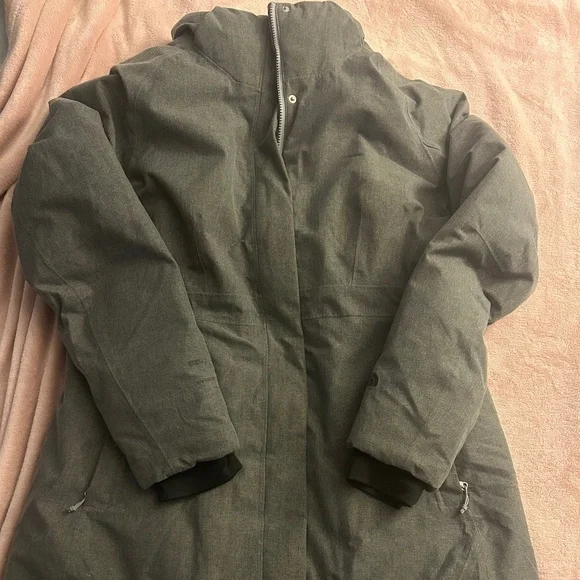 Grey North Face Artic Parka, Size XL - Picture 1 of 5